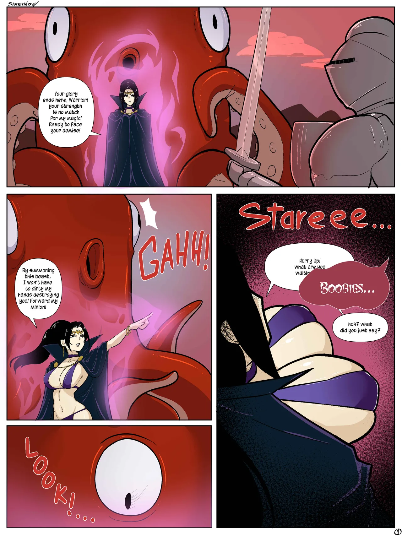 Karla the Sorceress page 1 full