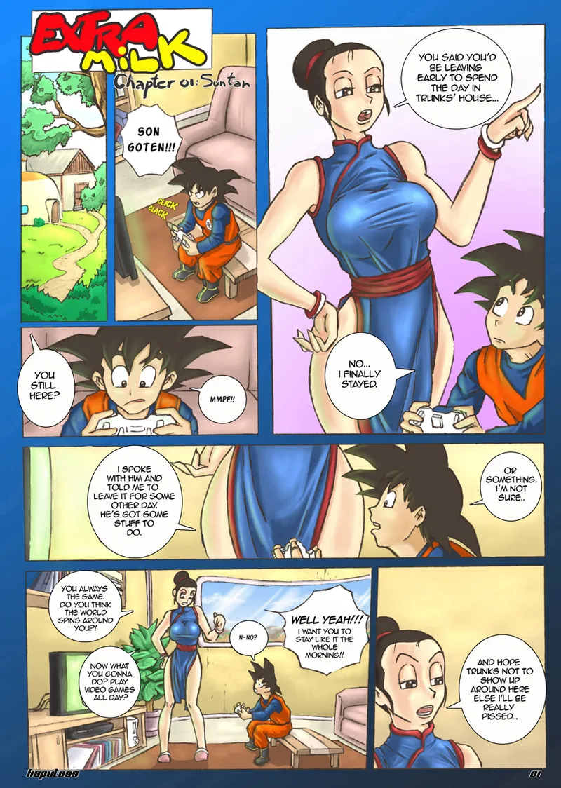 Dragon Ball Z Extra Milk page 2 full