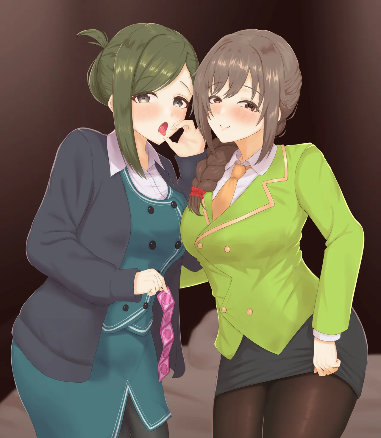 ちひろ&amp;はづき 夜のログインボーナス💕 page 1 full