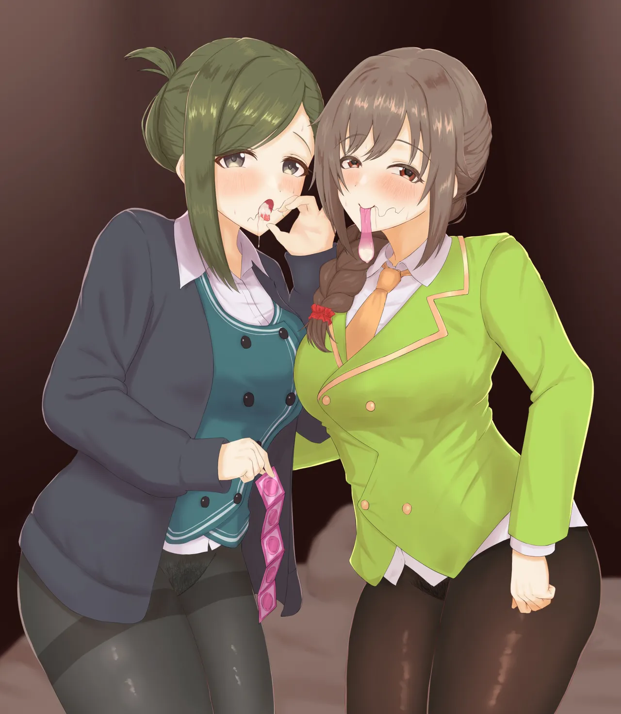 ちひろ&amp;はづき 夜のログインボーナス💕 page 5 full