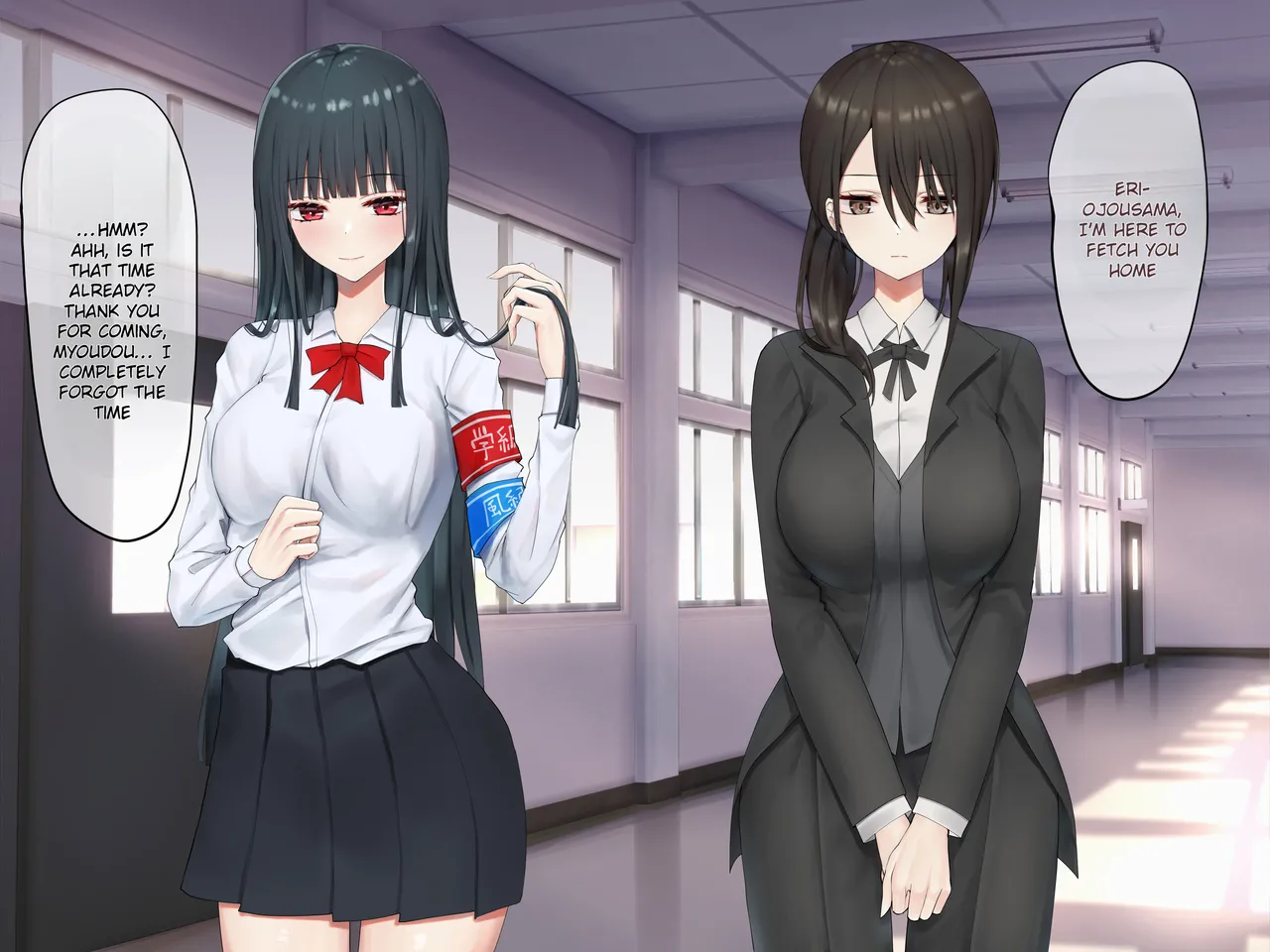 Ojou-sama Gakkyuu Iinchou ga Hinkon Gyaru o Okane de Wakaraseyou to Suru Yuri | The Class Rep Tries to Woo the Poor Gyaru With Money page 9 full