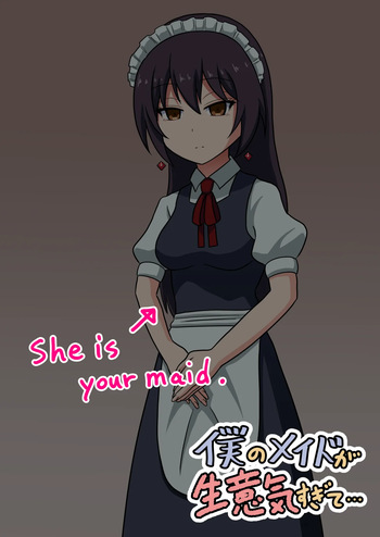 Boku no Maid ga Namaiki Sugite... | My Maid is Too Cheeky... cover