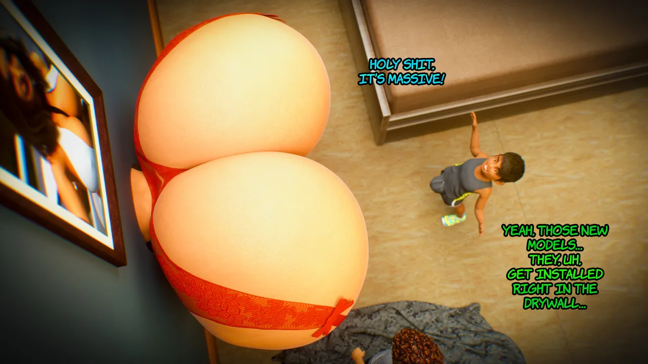 Mom in a hole! page 5 full