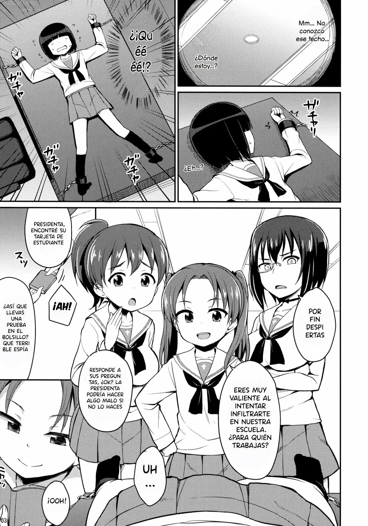 Sennyuu Shippai! Ooarai Joshi Seitokai｜¡Infiltración Fallida! El Consejo Estudiantil de la Escuela para Mujeres Oarai page 2 full