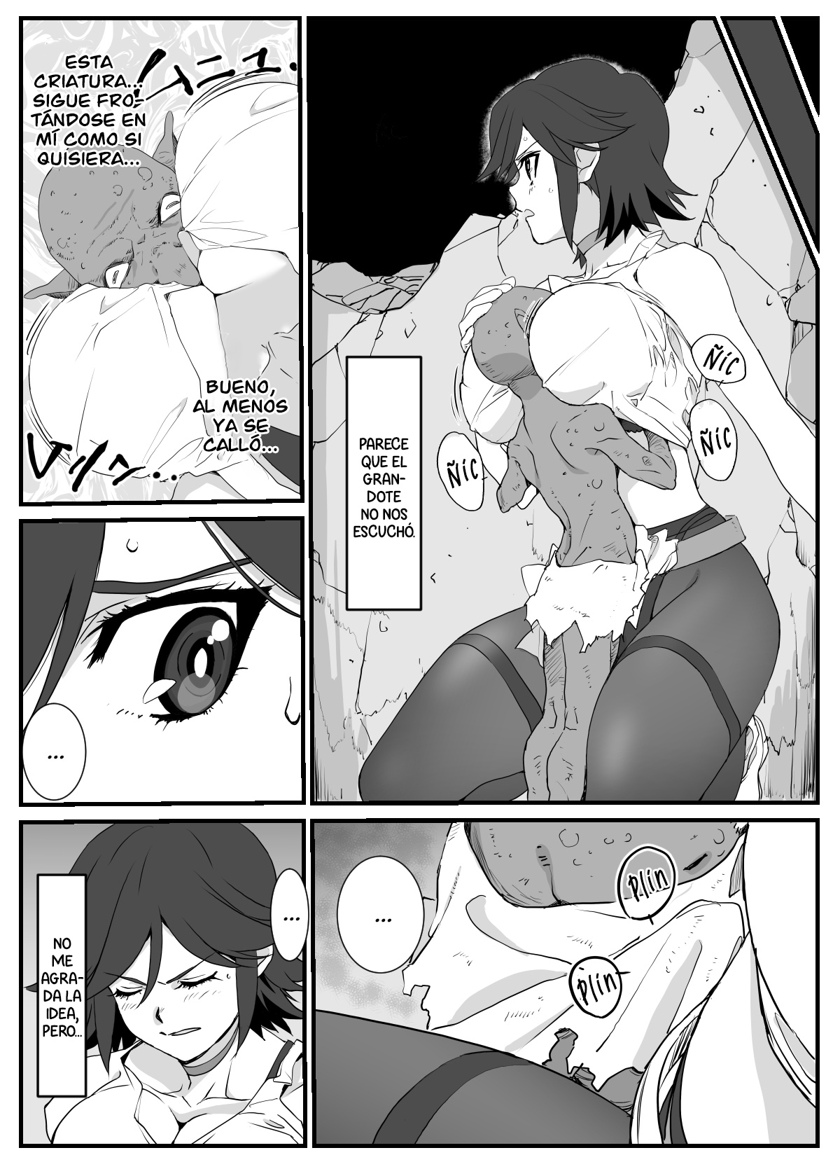 Hitozuma Boukensha Doukutsu ~Teikyuu Monster Oppai Houshi~ page 8 full