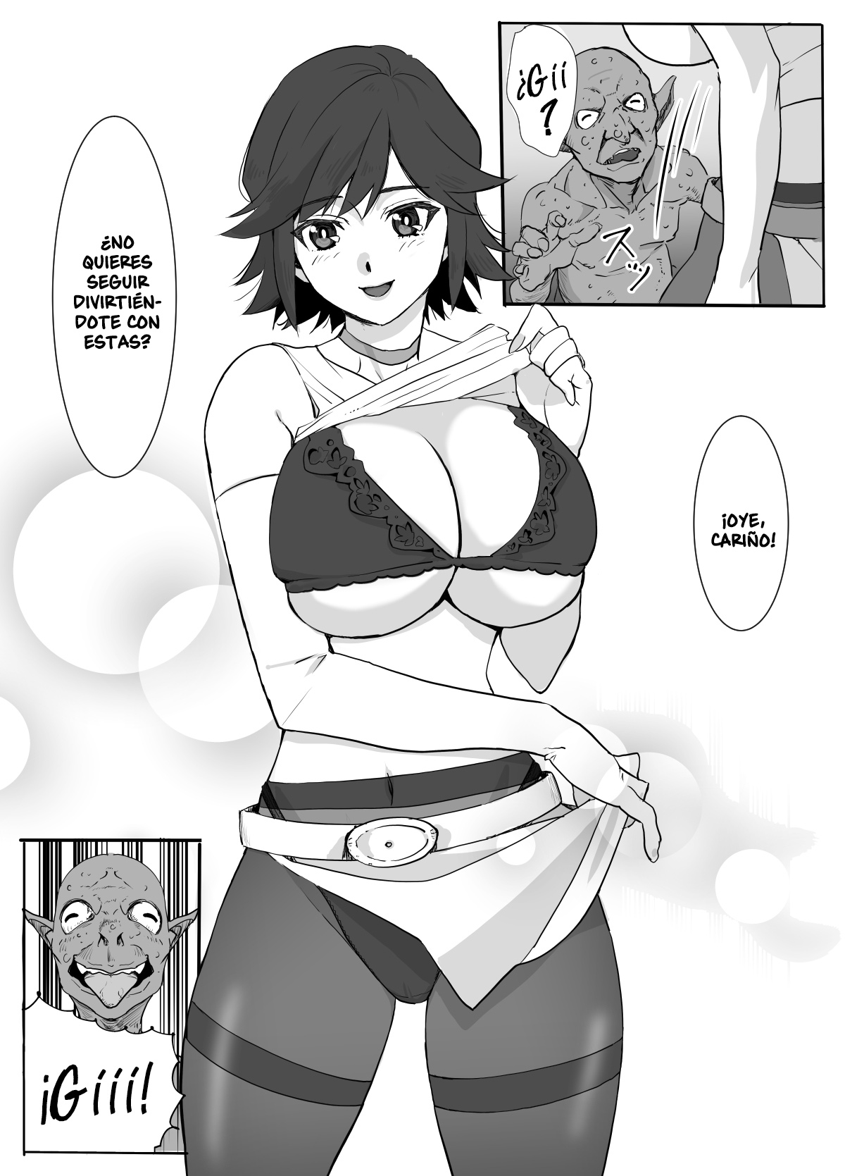 Hitozuma Boukensha Doukutsu ~Teikyuu Monster Oppai Houshi~ page 9 full