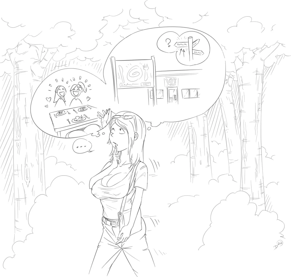 The Odd Girl at the Park page 1 full