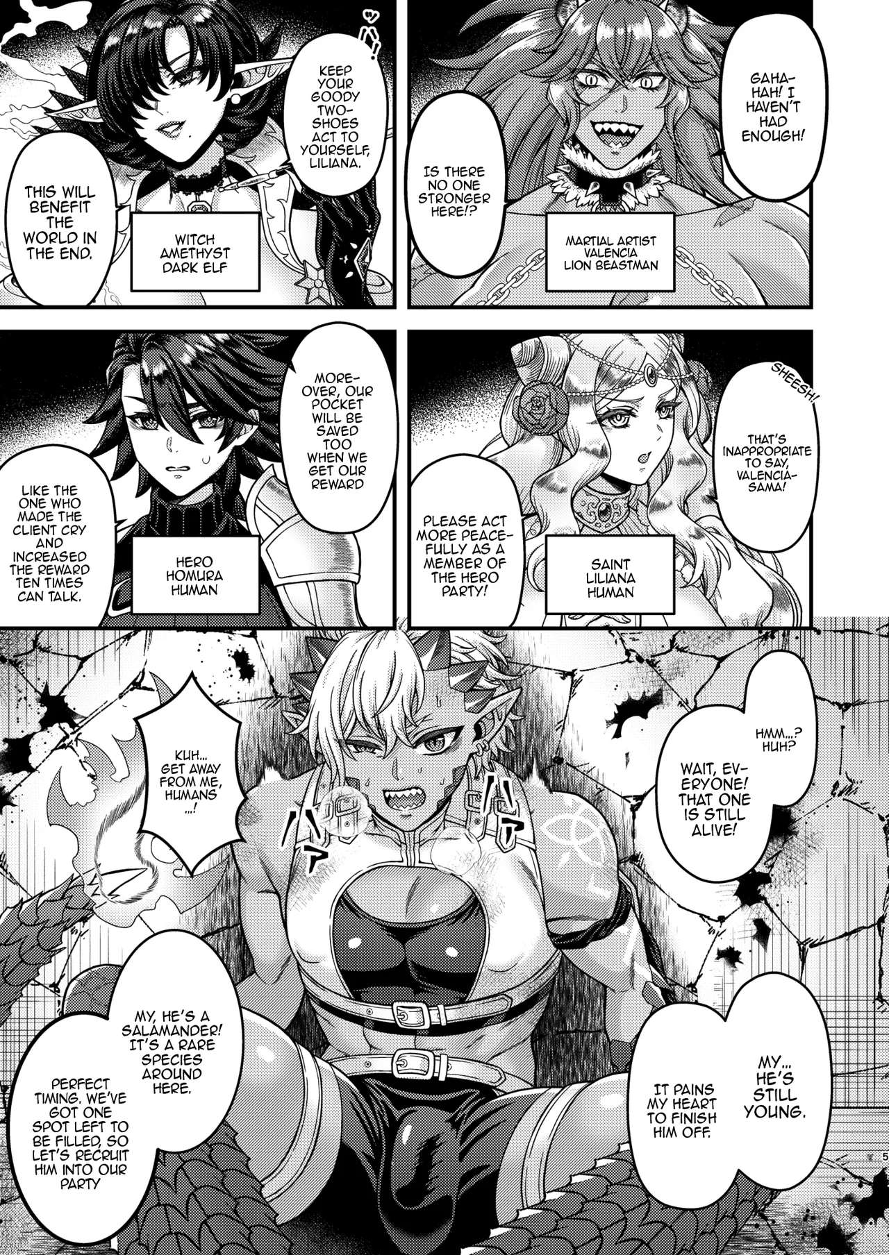 Futanari Quartette page 4 full