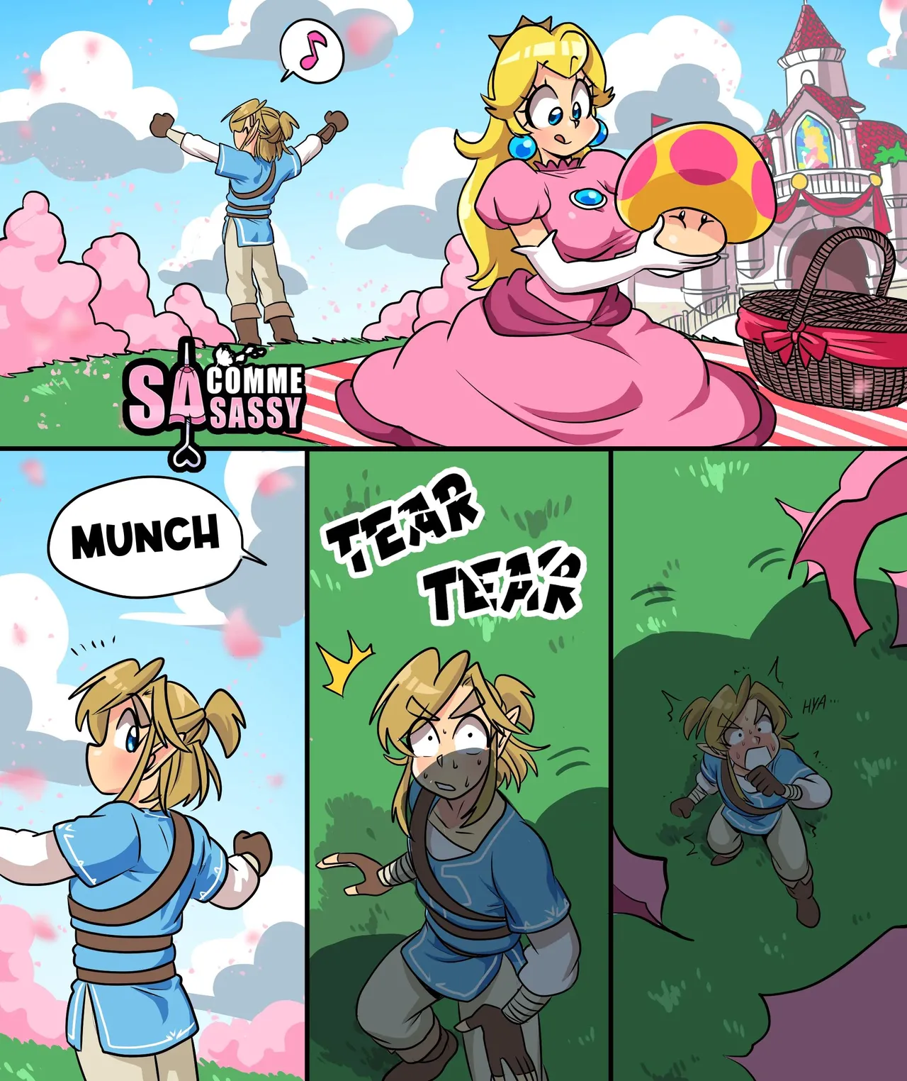 Link x Peach page 10 full