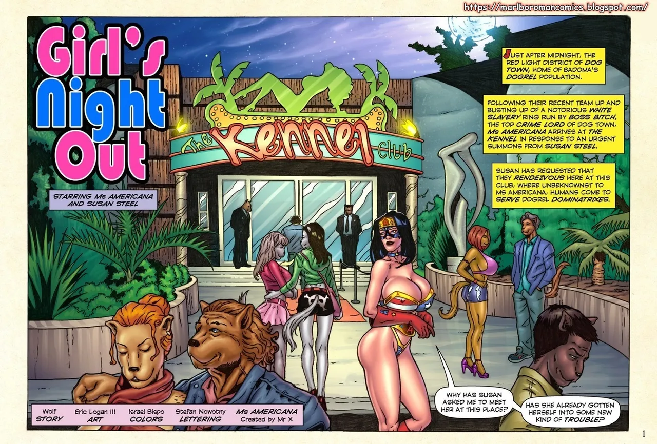 Girl's Night Out page 1 full