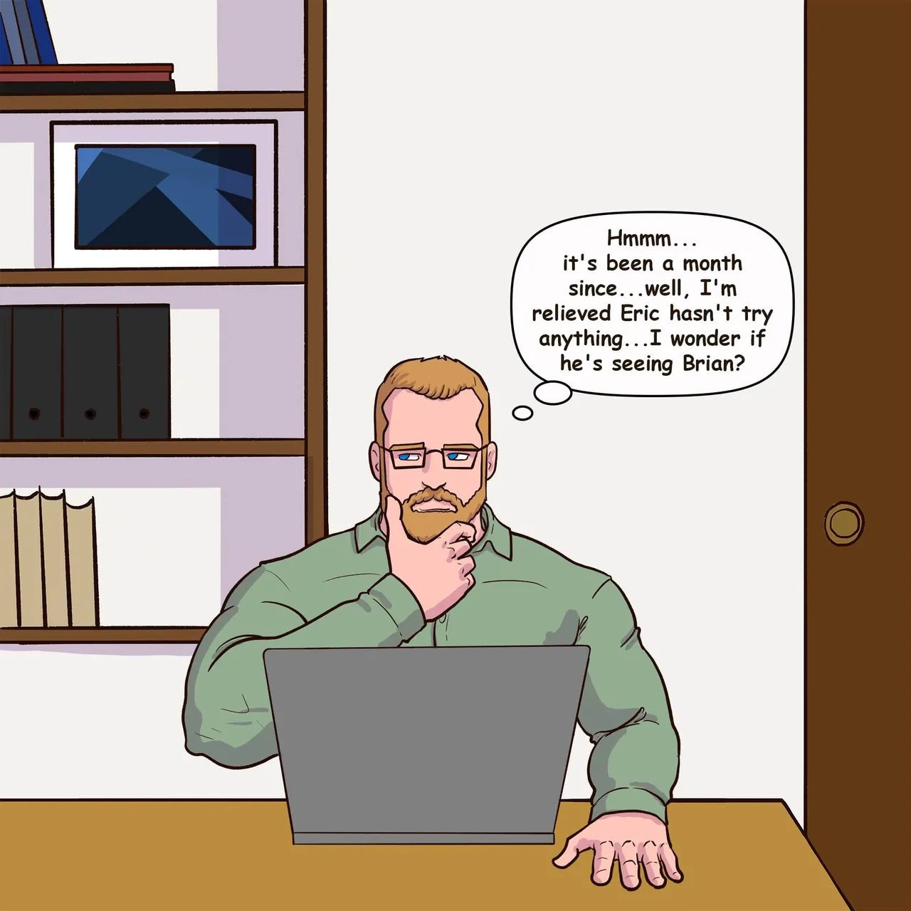 Gabo Artwork Comic 61 - The Cops page 3 full