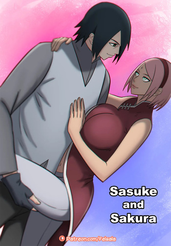 Sasuke and Sakura cover