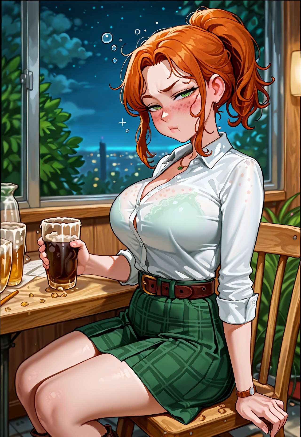 FREckLES BLUSH SHOT – GREEN SHORTS SIDE VIEW page 10 full