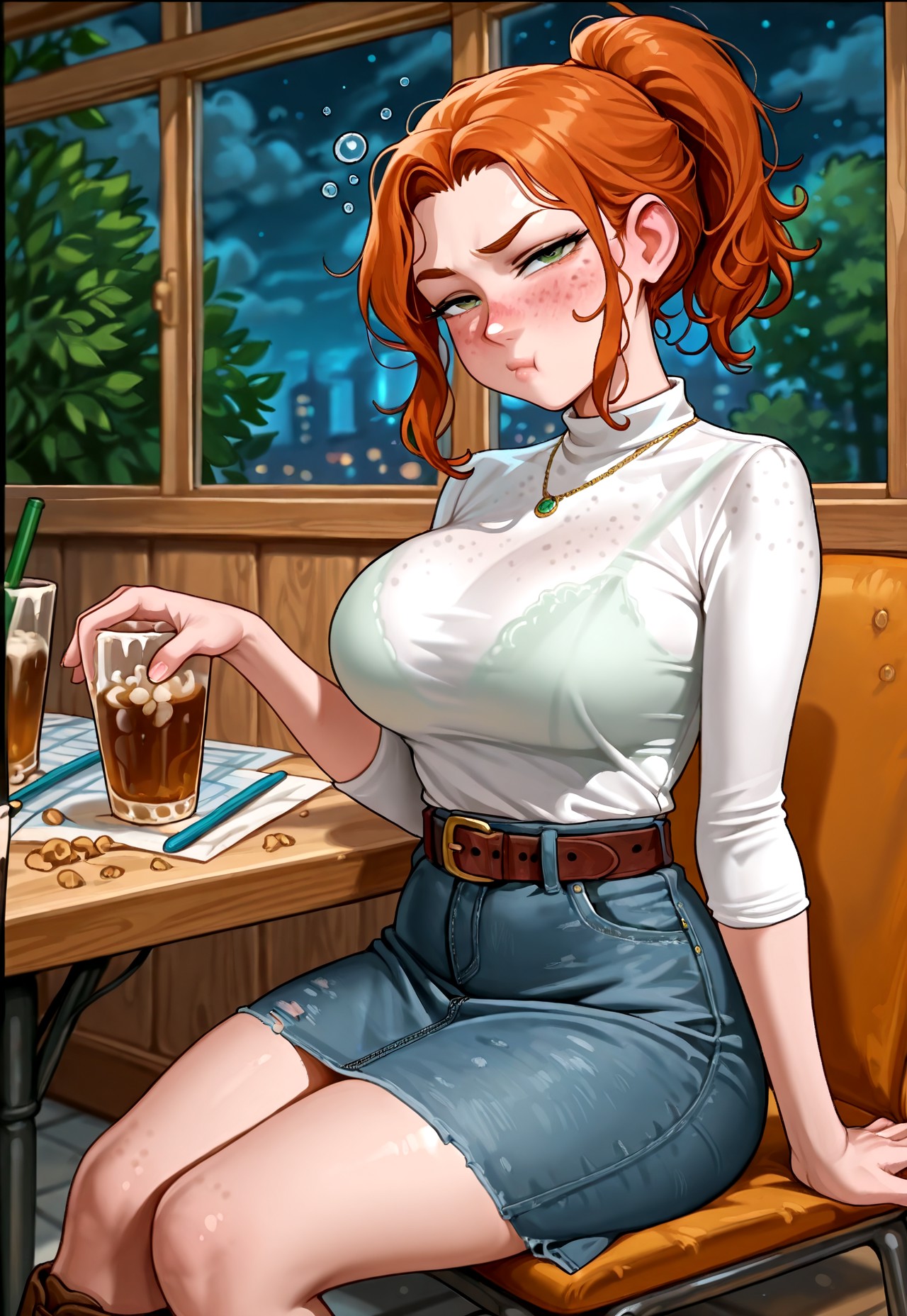 FREckLES BLUSH SHOT – GREEN SHORTS SIDE VIEW page 8 full