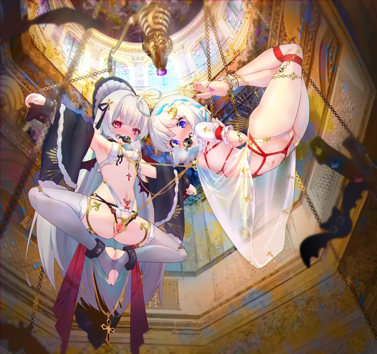 被吊缚的小王女与小血族（r18） page 2 full