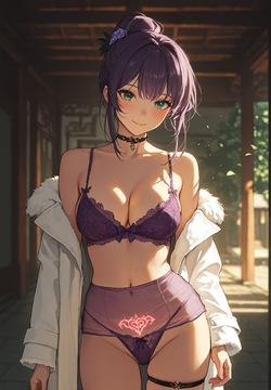 PAGODA SHEER – HIGHLEG STRAPS SKINDENTATION