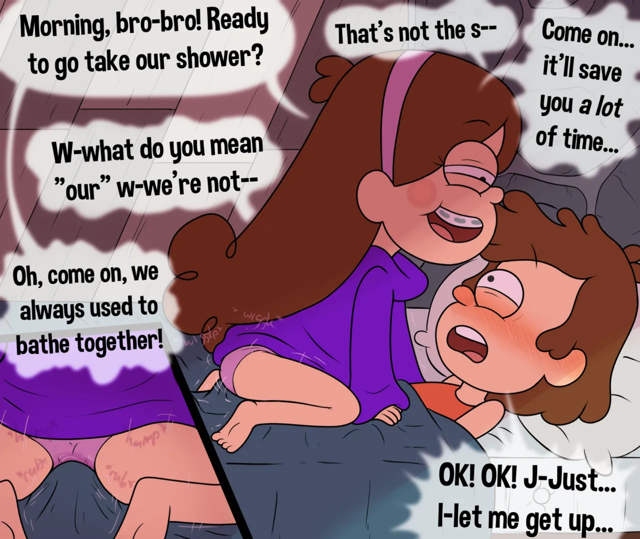 Morning Shower page 1 full