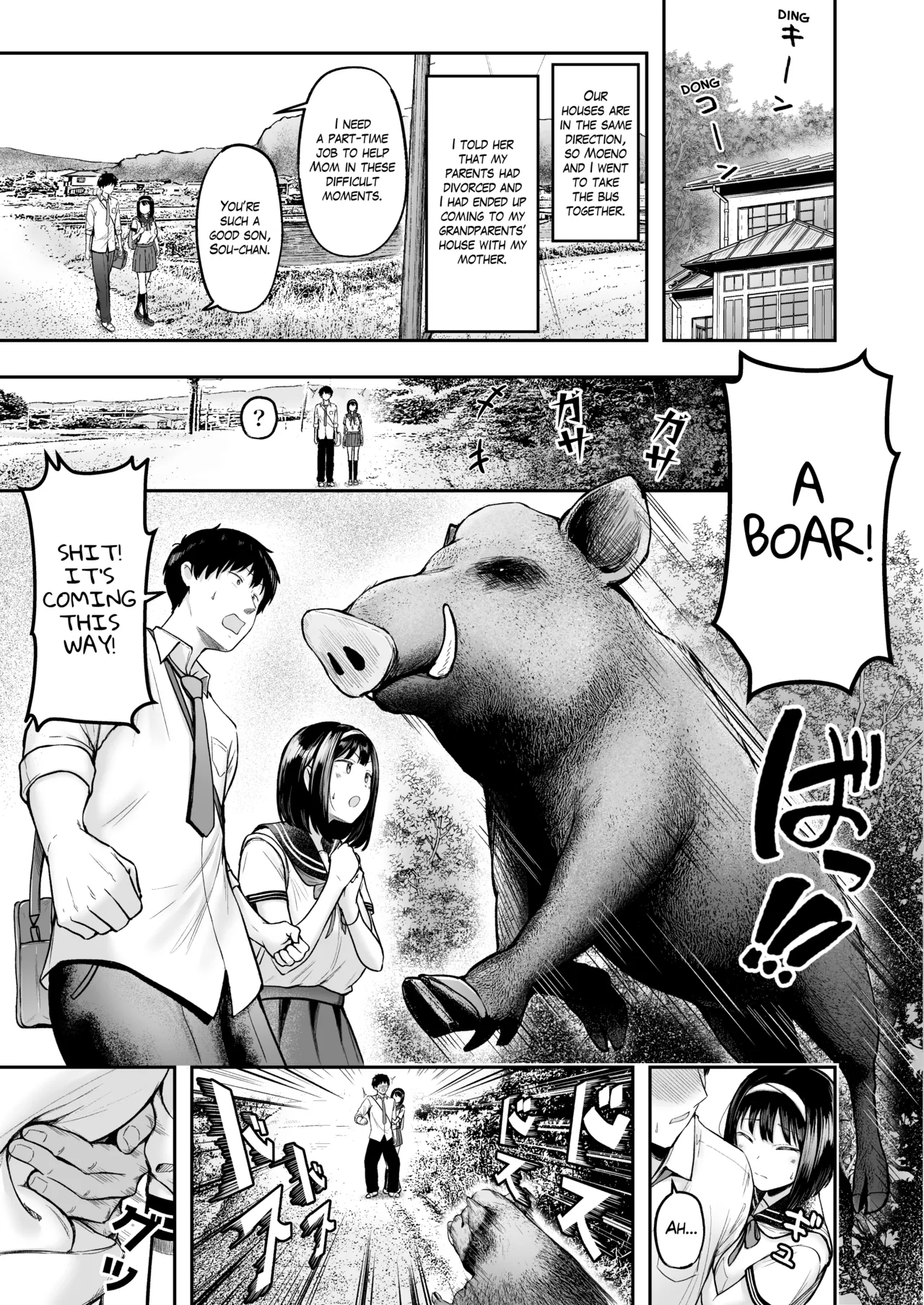 Tenkou Saki no Do-Inaka de Class no Kanojyo Kouho Tachi ga Zenin Hatsujyouki Sugiru | I was Transferred to a Countryside School where all my Female Classmates are in Heat for Me page 8 full