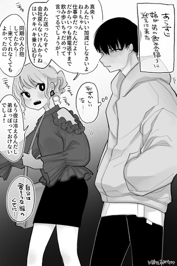 同居していて体の関係もある姉と弟 完全版 cover
