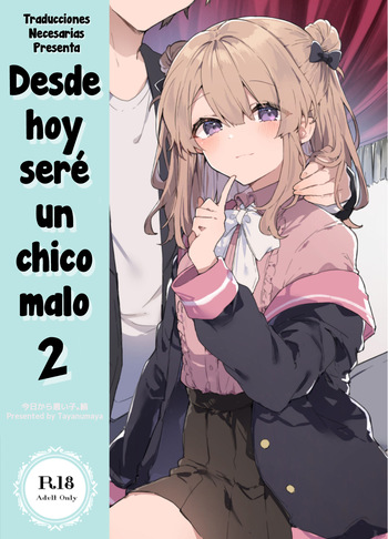 Kyou kara Waruiko. Zoku - Desde hoy sere un chico malo. 2 cover