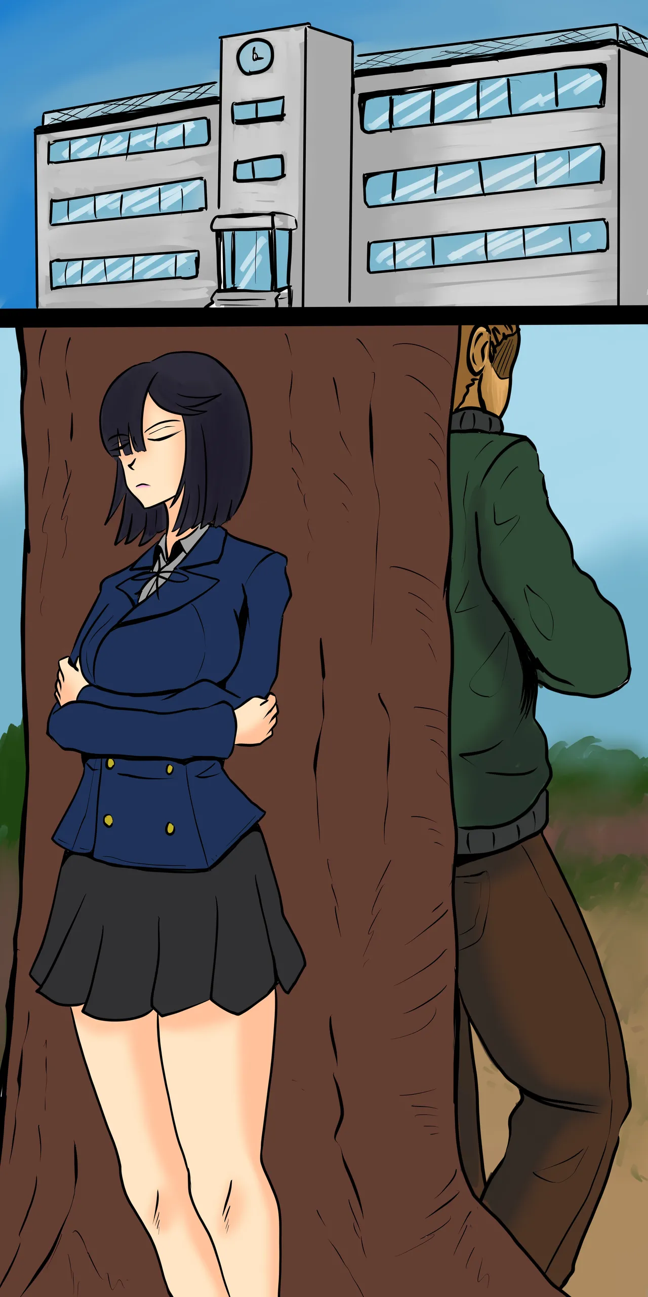 禍津姫の巫女・長女一葉対樹木子 page 2 full