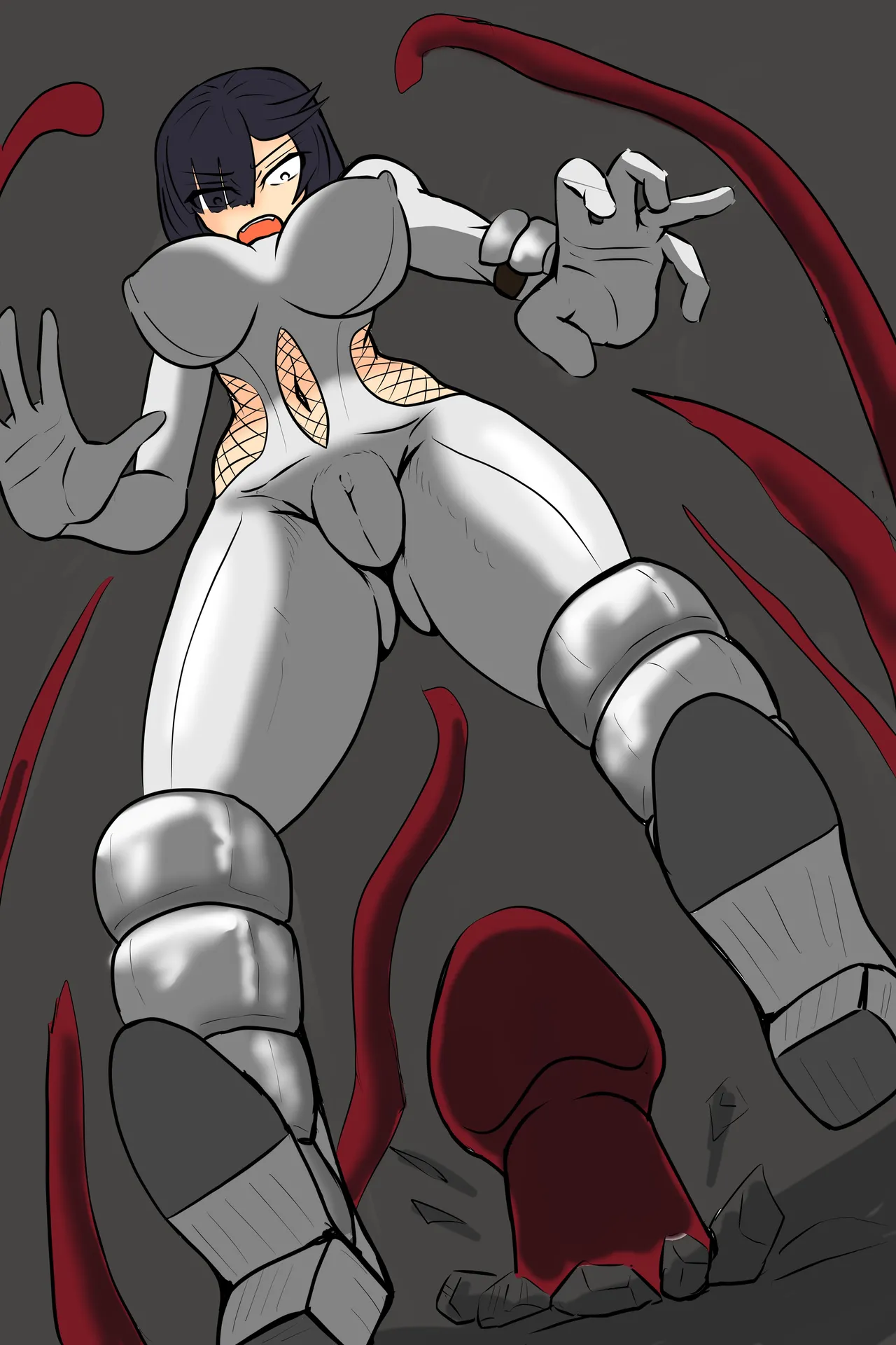 禍津姫の巫女・長女一葉対樹木子 page 4 full