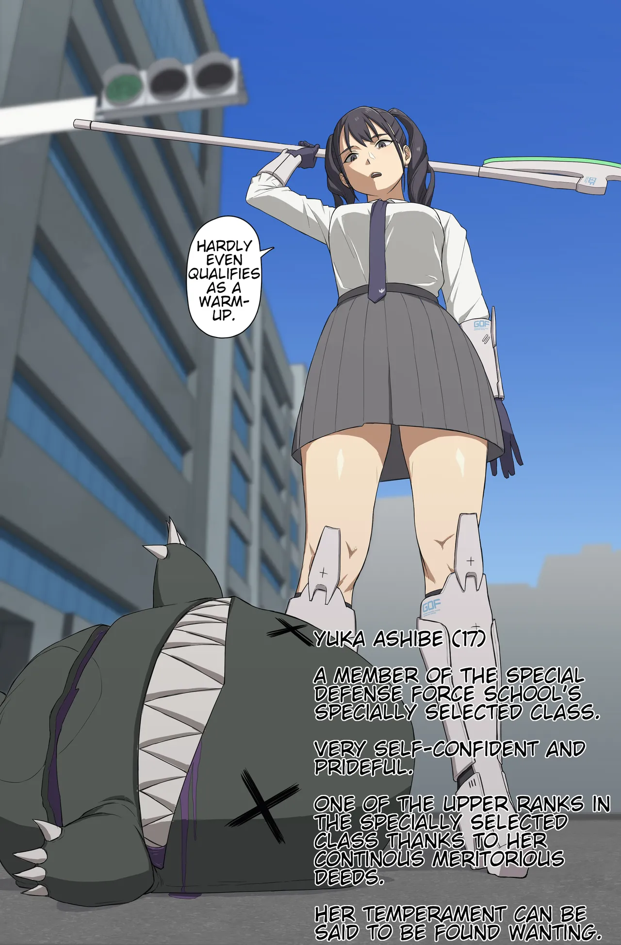 The prideful Twintails gets taken to the training facility page 2 full