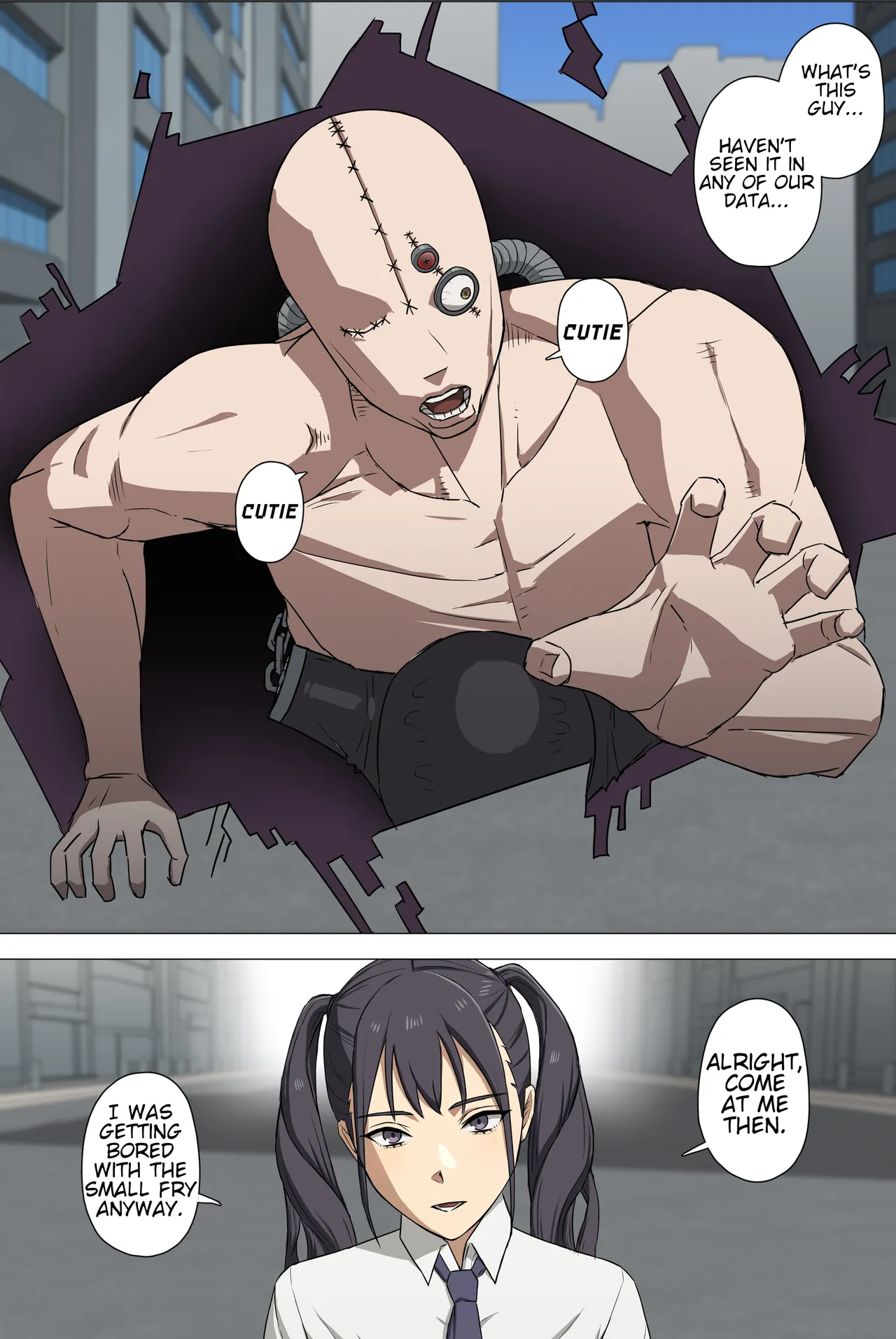 The prideful Twintails gets taken to the training facility page 4 full