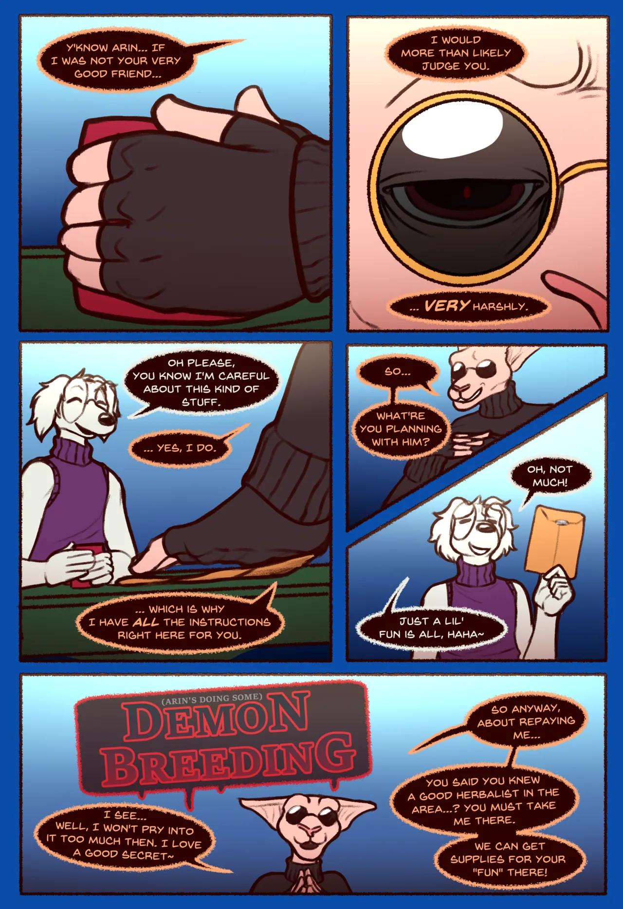 Demon Breeding page 1 full