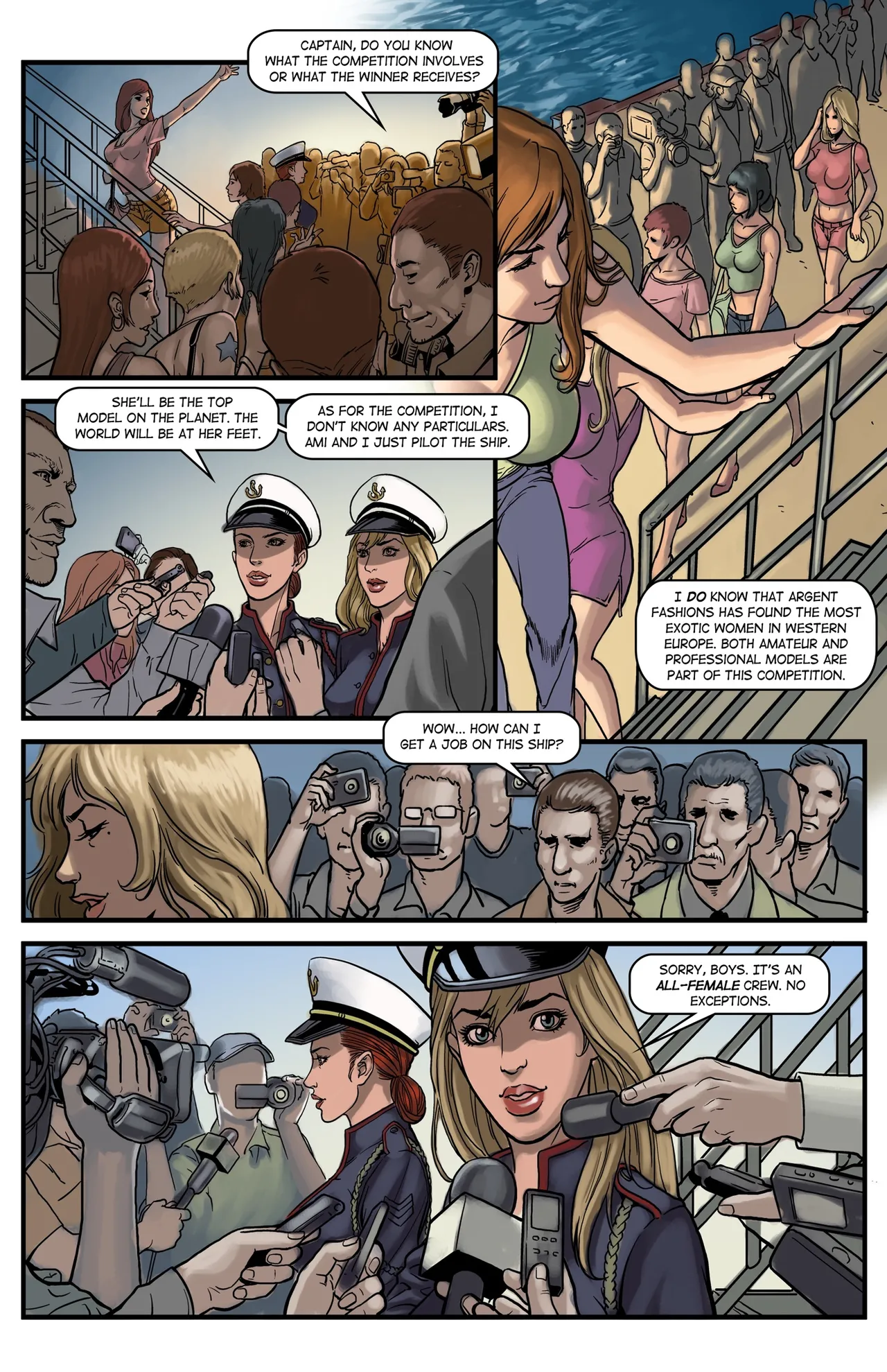 Sex Boat ch.1 page 3 full
