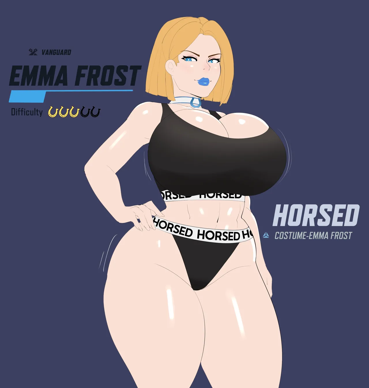 Emma Frost Horsed page 1 full