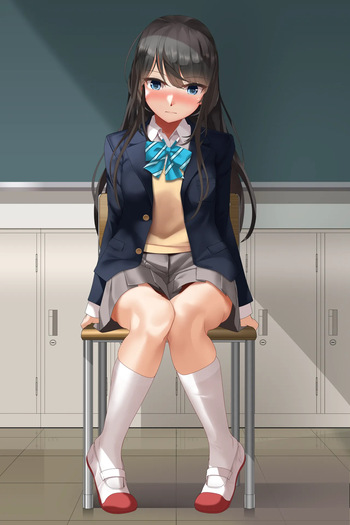 Uniform undressing difference Blazer edition + belongings cover
