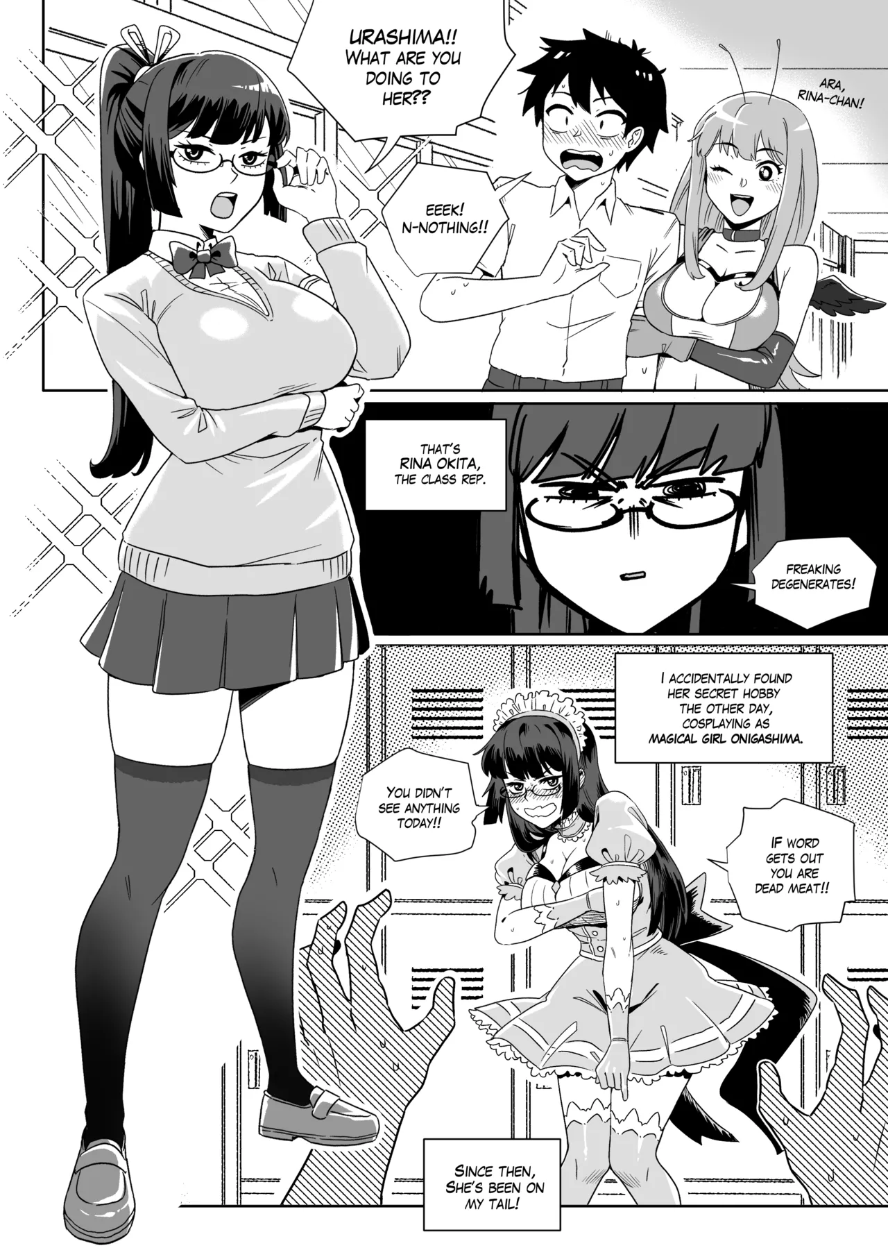 A Story About Stealing The Tomboy Childhood Friend From Harem Rom-Com Protagonist 3 page 7 full