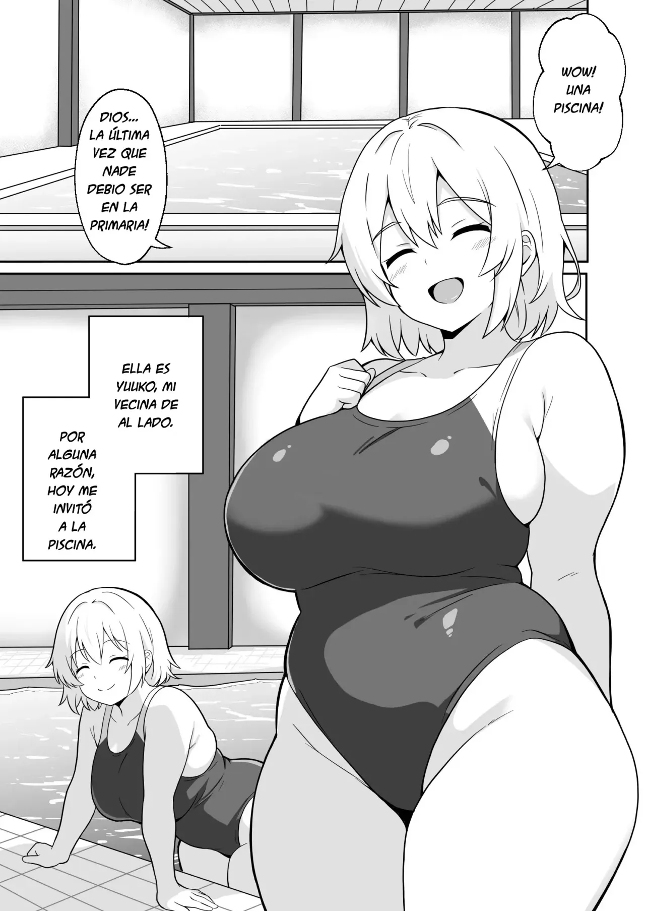 Apart no Otonari-san ga Yarasete Kureru Hanashi 3｜Mi Vecina de al Lado me Deja Corjérmela 3 page 2 full