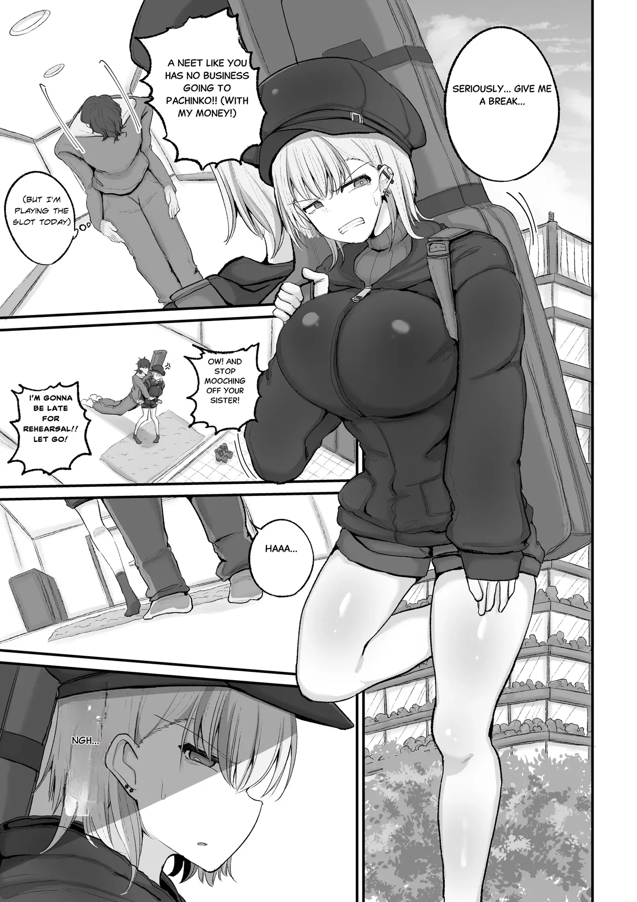 Gal Band no Imouto wa Kuzu Aniki no Ne-Back ni Cho~ Yowai page 4 full