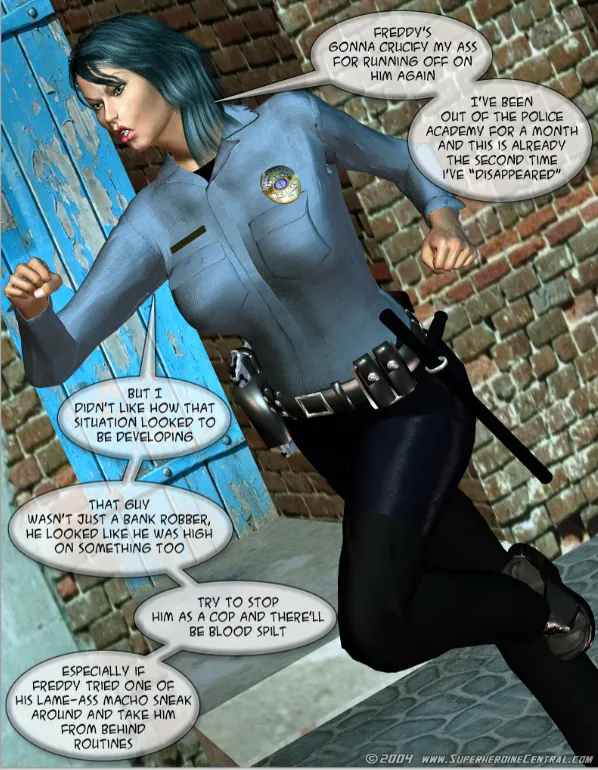 Green Hornet- Superheroine Central page 10 full