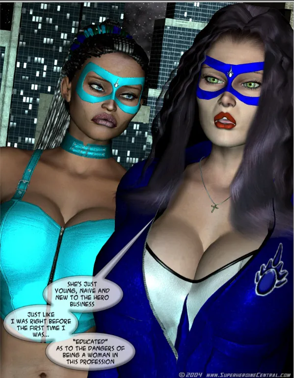 Green Hornet- Superheroine Central page 6 full