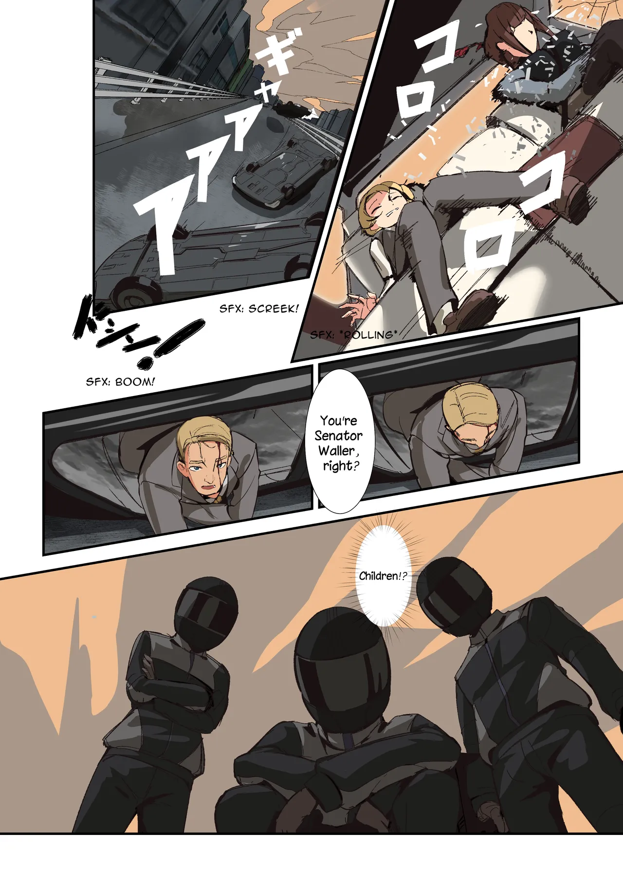 The Beginning of the Forced Smile!! The story before Ian enters the shop page 9 full