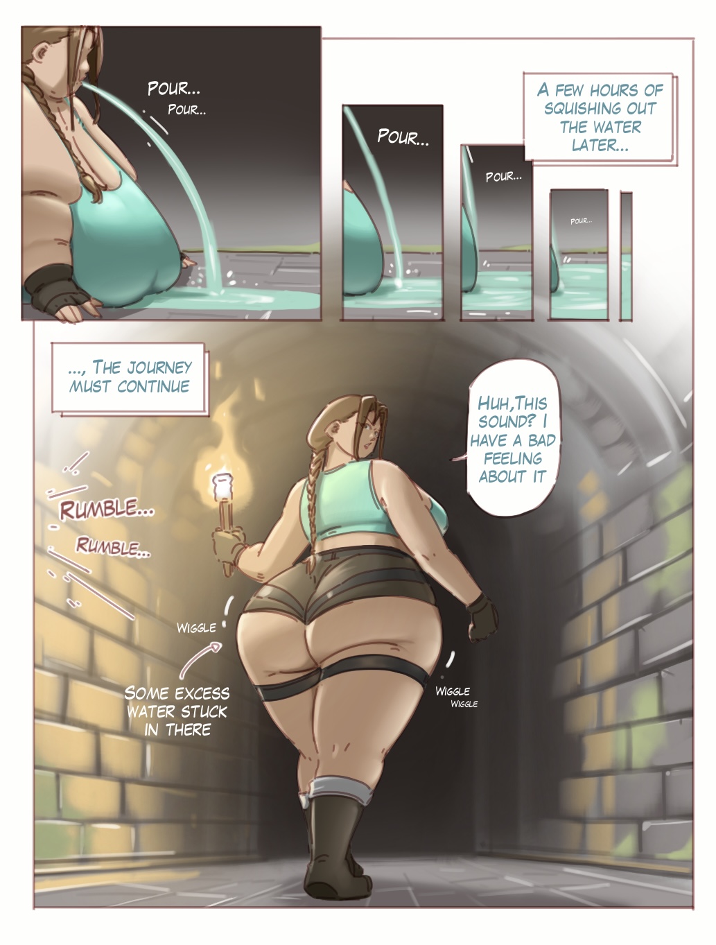 Lara Croft: Kink Raider page 5 full