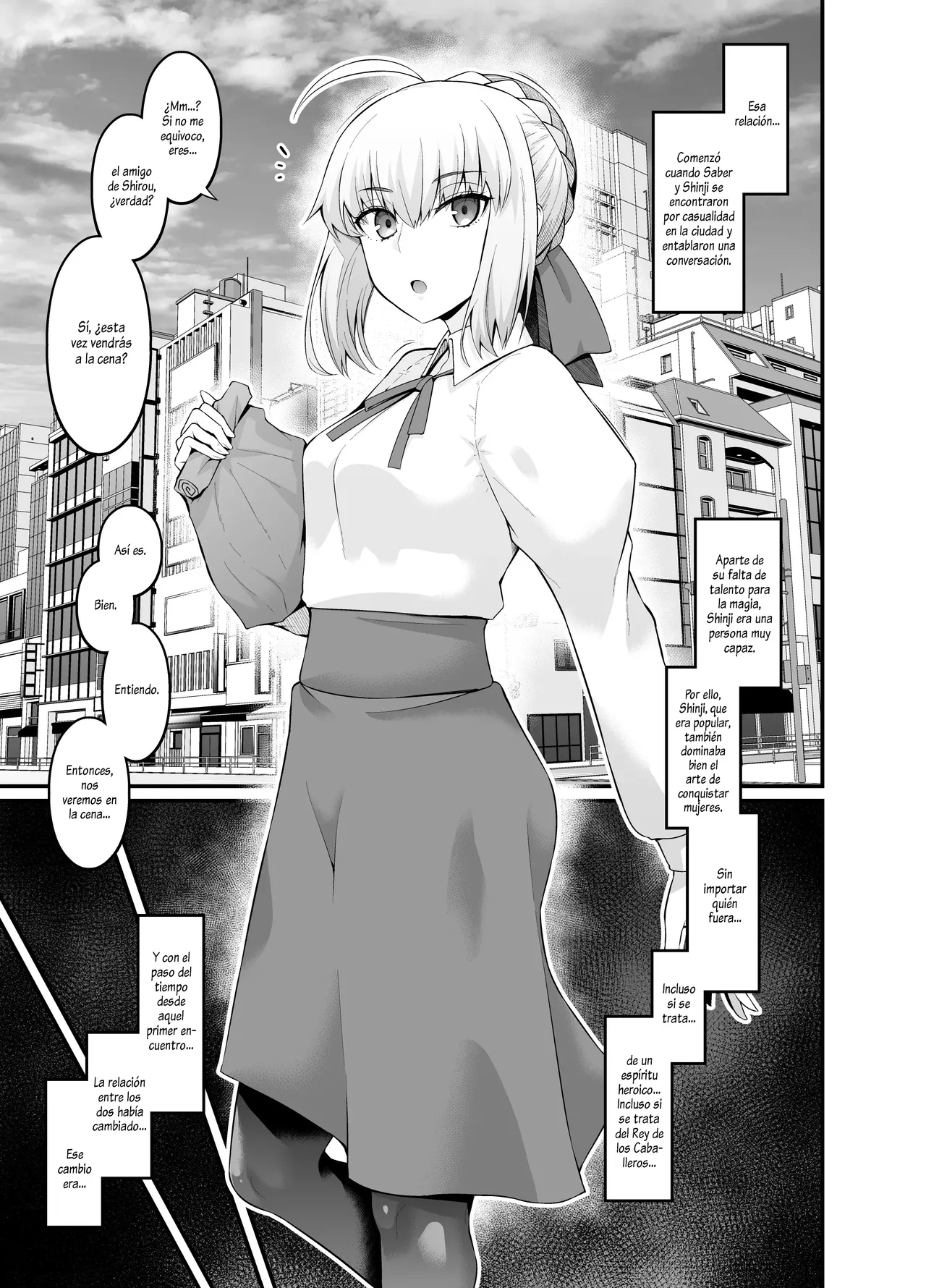 Saoyaku Shinji ga Saber-tachi to Yarimakuru Hon｜Un Libro sobre Shinji como Protagonista, Teniendo Sexo con Saber y las Demás page 3 full