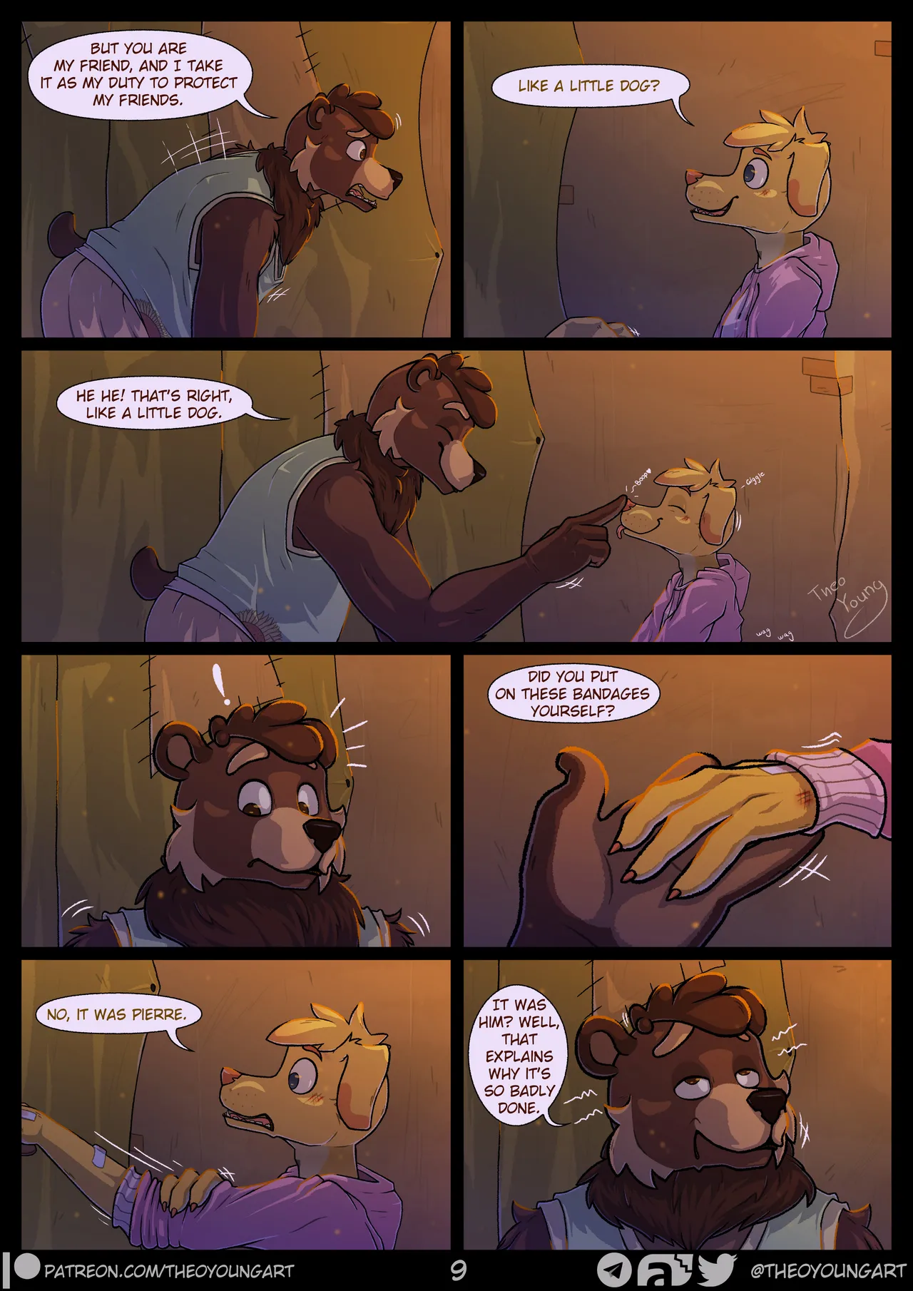 Dirty Paws! page 9 full