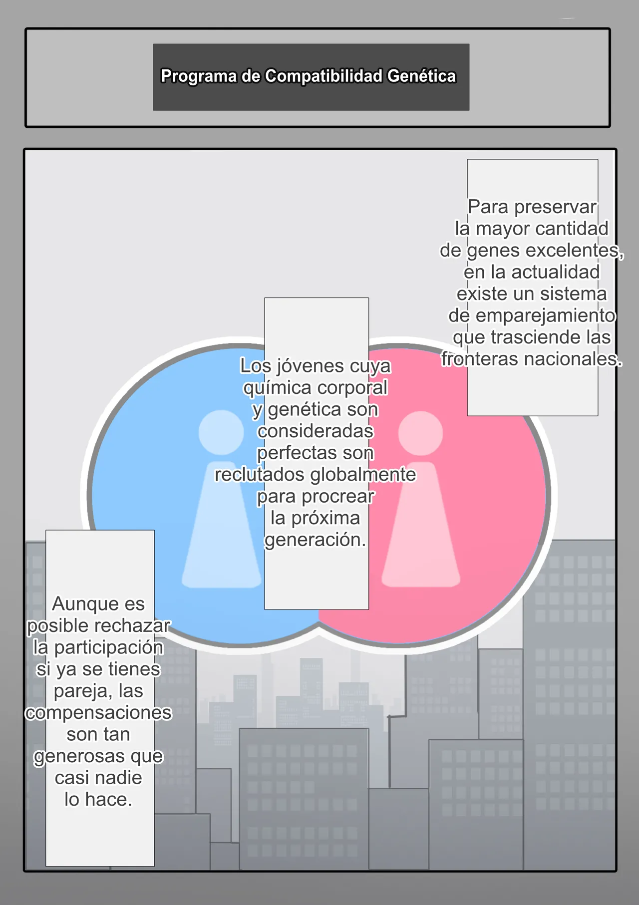 Idenshi matchingu seido de osananajimi o ubawa reru NTR｜Una Amiga de la Infancia Arrebatada Gracias a una Organización de Compativilidad Genética page 2 full