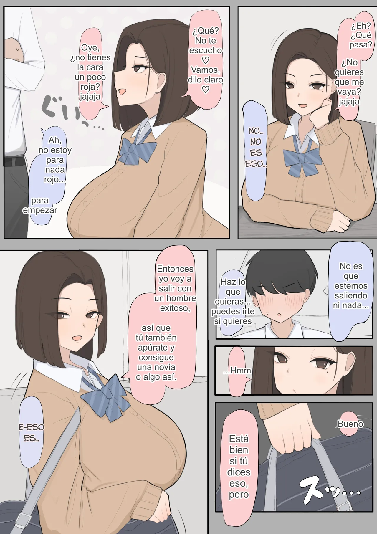 Idenshi matchingu seido de osananajimi o ubawa reru NTR｜Una Amiga de la Infancia Arrebatada Gracias a una Organización de Compativilidad Genética page 4 full