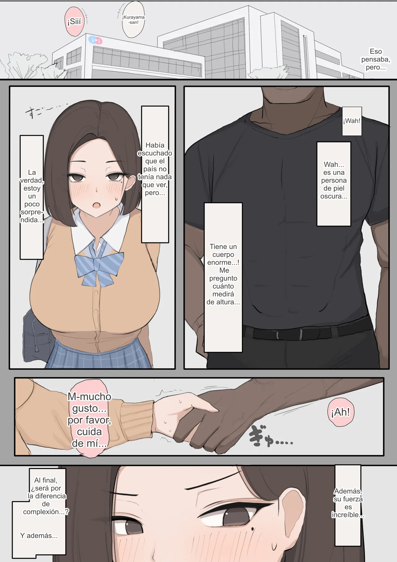 Idenshi matchingu seido de osananajimi o ubawa reru NTR｜Una Amiga de la Infancia Arrebatada Gracias a una Organización de Compativilidad Genética page 7 full