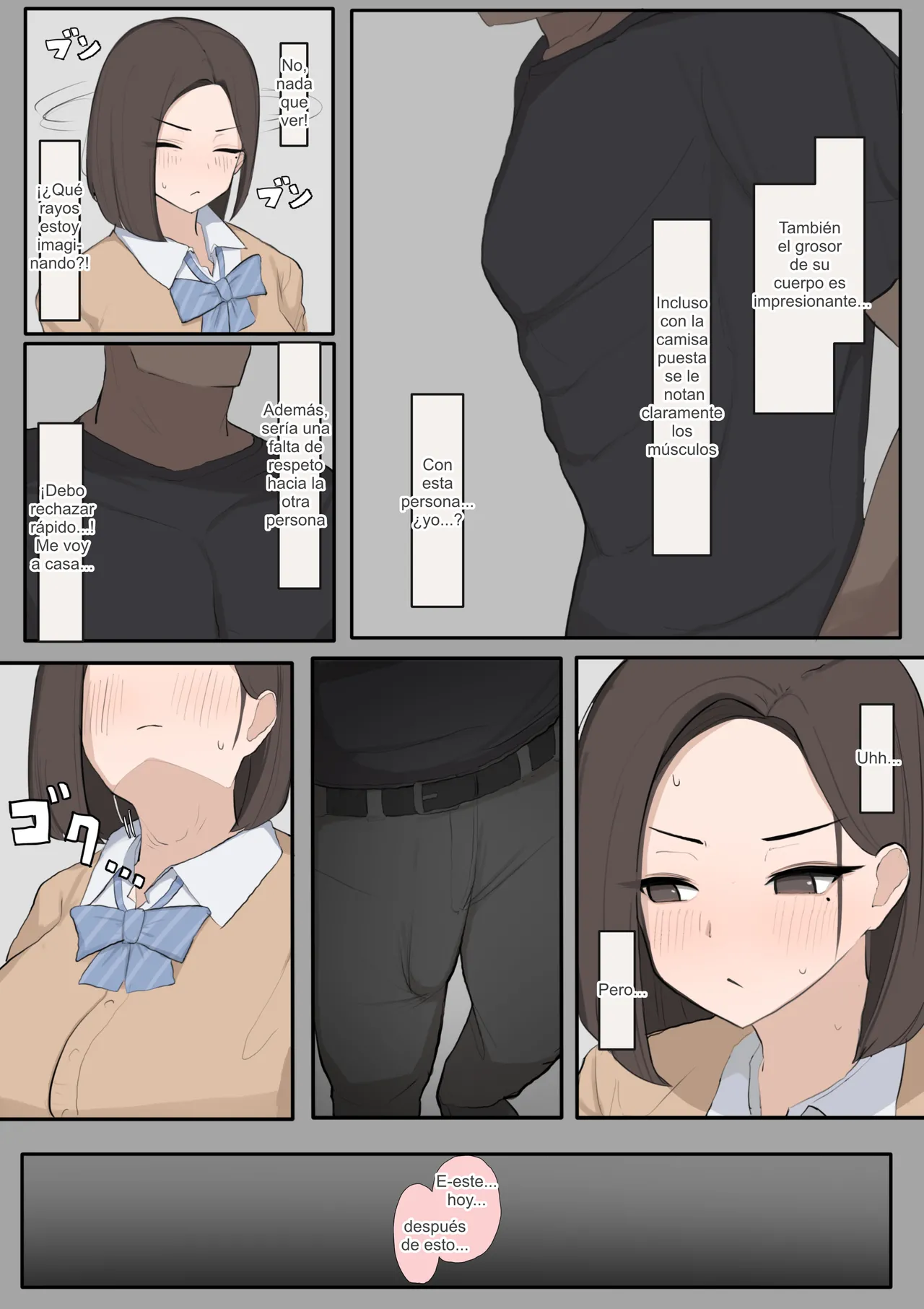 Idenshi matchingu seido de osananajimi o ubawa reru NTR｜Una Amiga de la Infancia Arrebatada Gracias a una Organización de Compativilidad Genética page 8 full