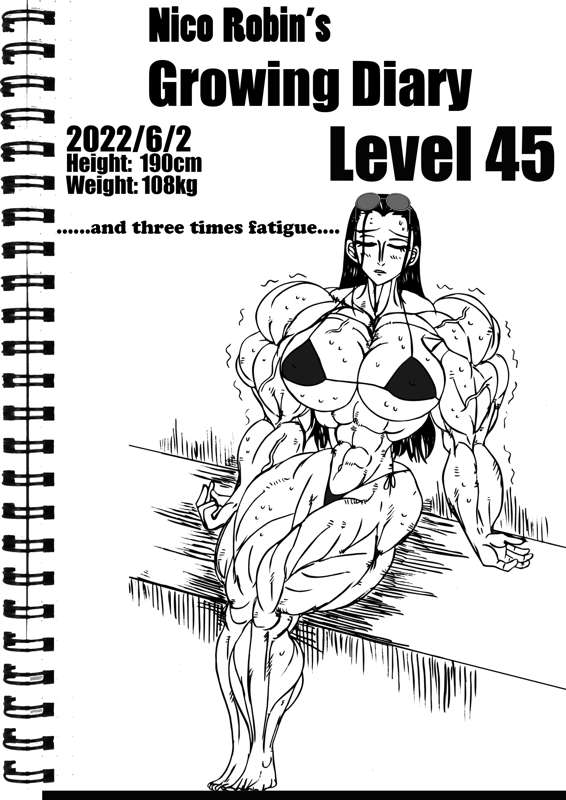 Nico Robin's growing diaries page 10 full