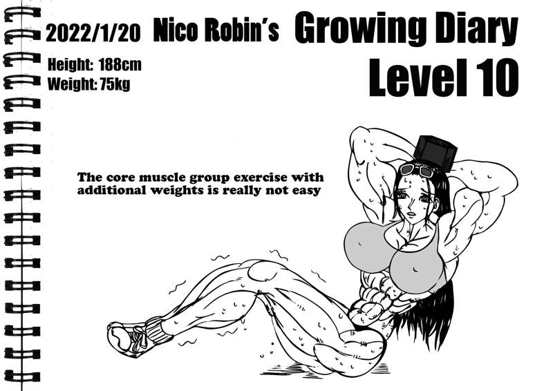 Nico Robin's growing diaries page 3 full