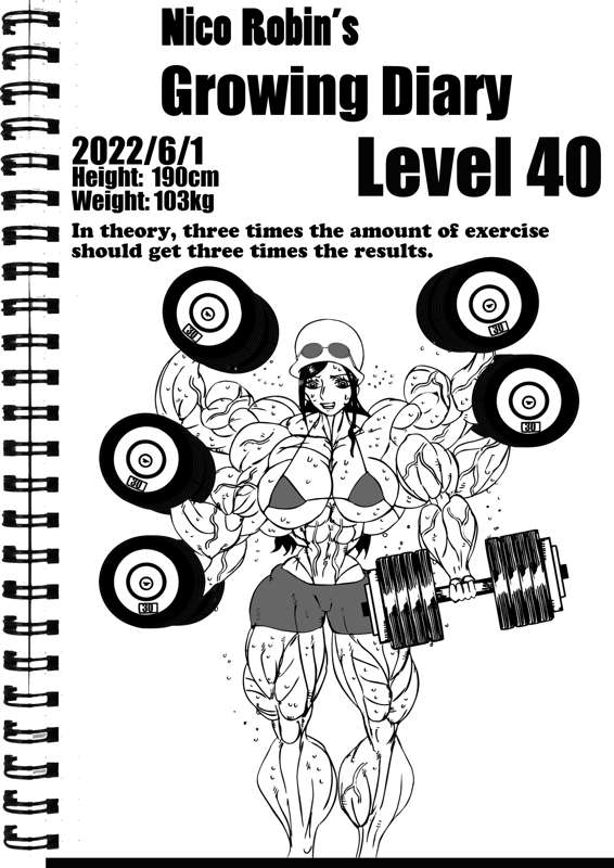 Nico Robin's growing diaries page 9 full