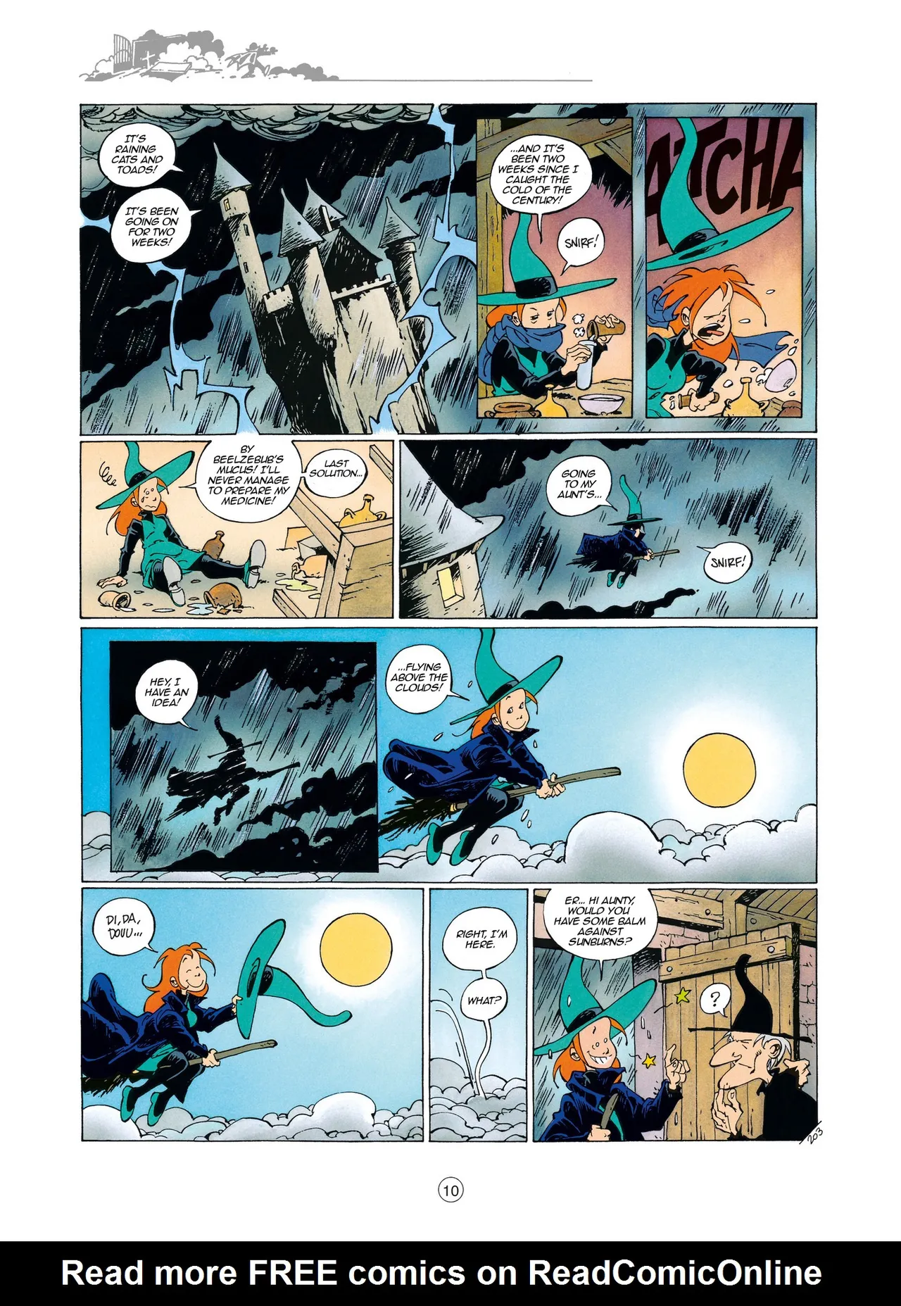 Mélusine #06 - Gilson &amp; Clarke - Imps and Elves, 1999 page 10 full