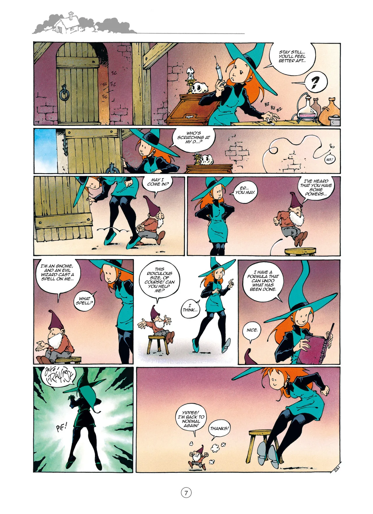 Mélusine #06 - Gilson &amp; Clarke - Imps and Elves, 1999 page 7 full